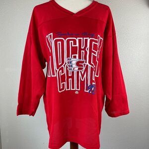 Vintage Spokane Chiefs 1998 Champs Hockey Jersey EUC